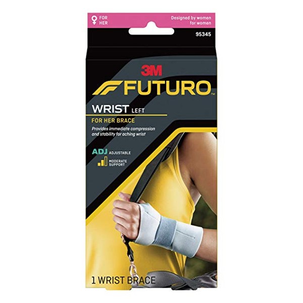 Futuro Wrist For Her Brace Left - Adjustable