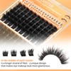 Thick Eyelash Clusters 2 Styles Lash Clusters 8D Volume Individual