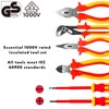 BILITOOLS Insulated Screwdriver & Pliers Set, 1000V Electrical Tools for