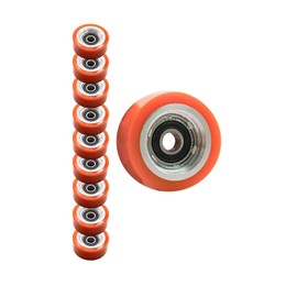 KOLEOLL 10 Pack 70298701P 70298701 Roller And Seal Kit Compatible with HUEBSCH Speed Queen IPSO Dryer Support Roller Bearing 70568201 AP6240652 70052601P