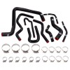 LokoCar 9Pcs Silicone Radiator Heater Hose Kit Fits For Honda