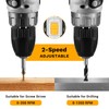 Power Drill Cordless: DEKO PRO Cordless Drill 20V Electric Power