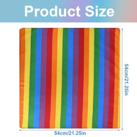 VAEIORP 2 pcs Rainbow Headbands & Headband Set – Unisex Accessories for Gay Dance Costume & Friends Costume Accessories