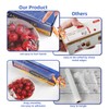 KAMMAK Cling Wrap Plastic Wrap Dispenser for Food with Slide