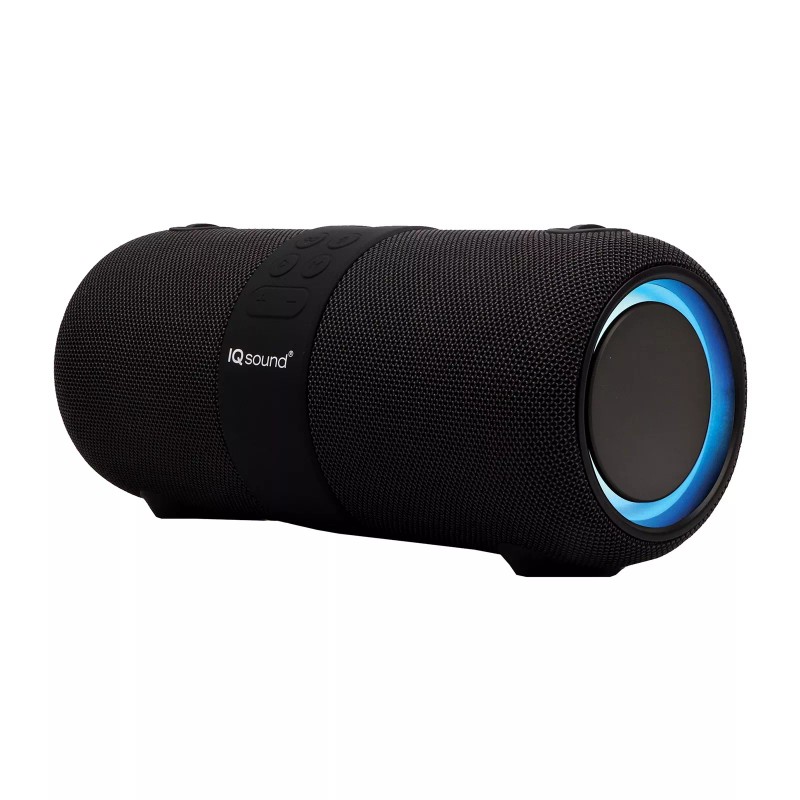 Supersonic Portable Bluetooth Speaker with TWS, Voice Recognition, Built-In Mic