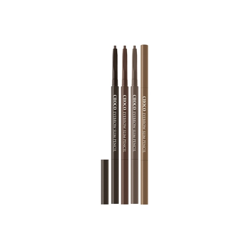 2 Choco Eyebrow Slim Pencils (4 colors) / 초코 아이브로우