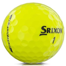 Srixon Q-Star Tour Golf Balls (Tour Yellow, 3pk) 1 Sleeve 2024