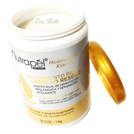 Tratamiento Para Cabello Reseco Con Keratina 1kg Nutrapel