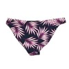 Womens Swim Macaw Palm Nazare Full-Coverage Bikini Bottom, Slate, Xs