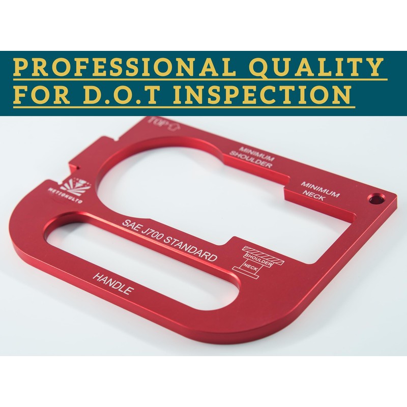 MetioKulto Fifth Wheel King Pin Gauge Simplified Version with Handle