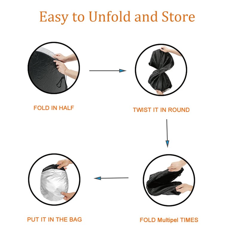 Windshield Sun Shade for Ram ProMaster 2014-2024 Full Size Cargo