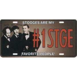 Unbranded #1STGE Three Stooges License Plate Stooges Are My Favorite NEW USA SHIPPER!