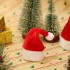 LOOGI Mini Santa Hat 10Pcs Tiny Santa Hats for Crafts
