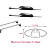 WONITAGO Soft Roof Rack Pads with Two 15 Ft Tie