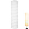 STOBOK Rice Paper Floor Lamp Shade Nordic Style Table Light