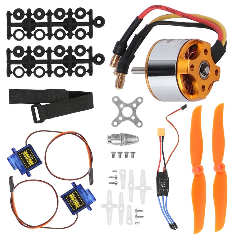 2212 1400KV Motor 8060 Propeller 9G Servo 30A XT60 ESC