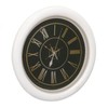 3 PCS Dollhouse Wall Clock 1:12 Dollhouse Miniature Round Wall