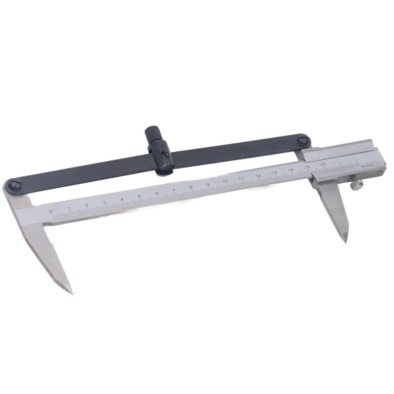 Caliber Measuring Tool Stainless Steel 0‑150mm Ergonomic Design Manual Caliper