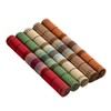 5 x Placemats Handmade Woven Washable Non-Slip Dining Table Mat