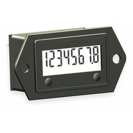 TRUMETER 3410-0000 LCD HOUR METER; SUPPLY VOLTAGE MIN:20VAC; SUPPLY VOLTAGE MAX:300VAC; TIME MIN:0.1S; TIME MAX:9999999.9H; PANEL CUTOUT HEIGHT:24.1MM; PANEL CUTOUT WIDTH:36.8MM; PRODUCT RANGE:3410 SE