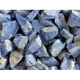 GAF TREASURES Wholesale Raw Lapis Lazuli Crystals, Natural Lapis Lazuli Stone, Natural Rough Lapis Lazuli Crystals, Lapis Lazuli Rough, Lapis Lazuli Healing Crystals (Lapis Lazuli, 11 pounds)