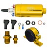 Gautory Universal External Inline Fuel Pump kit with Mounting Bracket