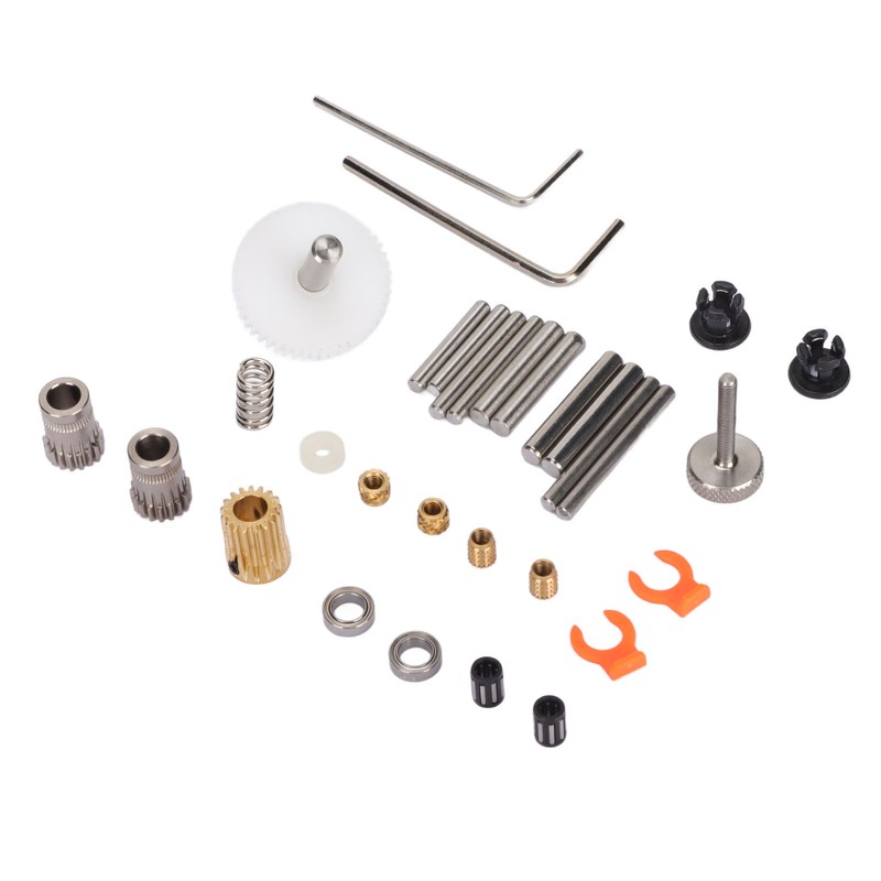 Double Pulley Extruder Kit Double Concave Gear Design Stable Feed