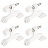 4 Pack Hinge Pin Door Stopper Adjustable Heavy Duty Hinge