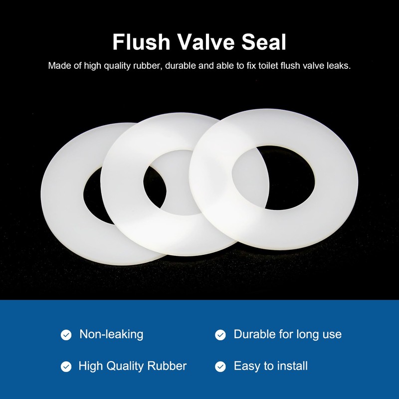 MEFONKOU 1131496 Flush Valve Canister Seal Gasket for Kohler Toilet