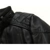 LJYH Boys Winter Pu Leather Jackets Children Velvet Motorcycle Thicken