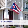 Anley Fly Breeze 3x5 Foot Ohio State Polyester Flag -