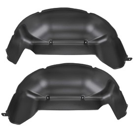 Husky Liners Wheel Well Guards | Rear Wheel Well Guards - Black | 79111 | Fits 2011-2016 Ford F-250/F-350 Super Duty w/ Single Rear Wheels 2 Pcs