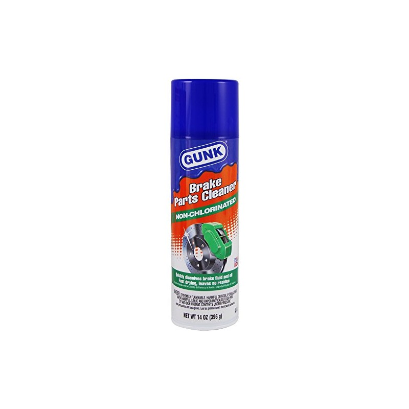 GUNK Brake Parts Cleaner – Non-Chlorinated Brake Cleaner Spray Can