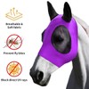 Horse Fly Mask with UV Protection - Breathable and Soft