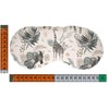 Organic Eye Pillow Lavender & Linseed "Wild Animals" for Relaxation,