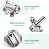 For Frigidaire NUEVOS 5 PAQUETES GENUINOS PARA PERILLA DE CONTROL
