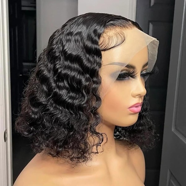 Caijuxing Water Wave 13x6 Hd Lace Front Wigs Human Hair