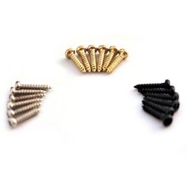 Guitar Anatomy Machine Head/String Tree/Truss Rod Screws Black x6