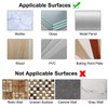 sourcing map Wall Paper Border Self Stick Wall Covering PVC