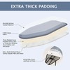 SheeChung 12.5"x32" Small Table Top Ironing Board Cover and Pad,Fits