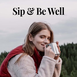 The Republic of Tea – Get Lost Stackable Tea Tin, 42 Tea Bags, Herbal Blend Teas, Gluten Free