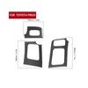 3pcs Dashboard Left Right Air Vent Trim Frame Decoration Fit