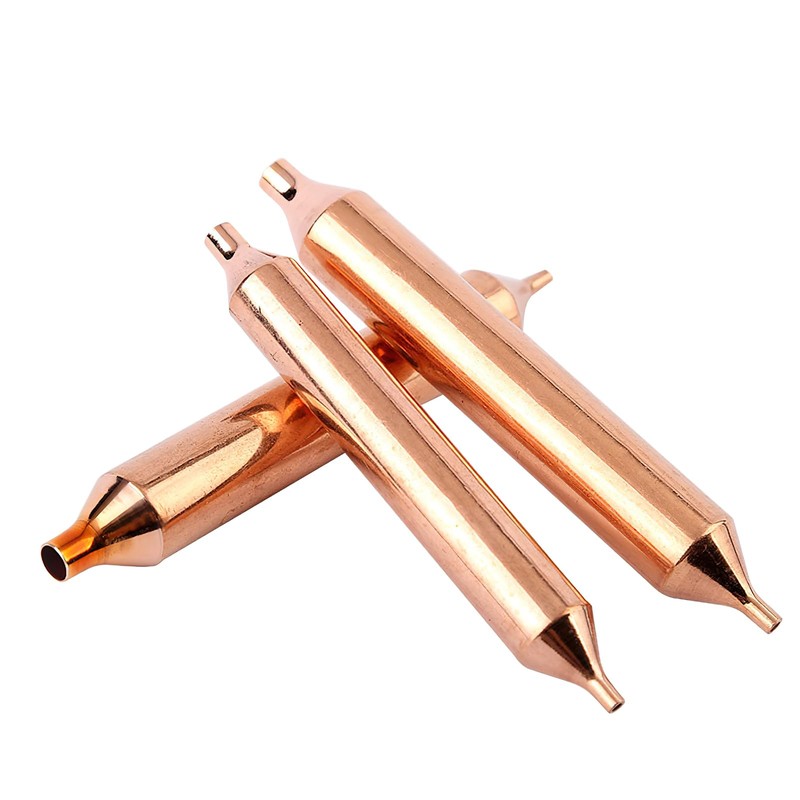 APOMOONS 5pcs Copper Fridge Filter Dryer Fridge Filter Cooling Accessories