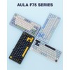 AULA AULA F75 75% Wireless Mechanical Keyboard,Gasket Hot Swappable Custom