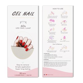 Nagelfolie Rot, KALEFUL Gel Nail Nagelfolien Selbstklebend Uv Härtend Nail Art Sticker Dekoration Nageldesign Zubehör