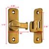 INIRET 2 Packs Enhanced Security Flip Latch Lock - Heavy-Duty