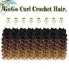 GoGo Curl Crochet Hair for Women 8 Packs Water Wave