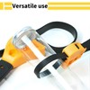 NIXNEHC Upgraded Adjustable Rubber Strap Wrench Set, 2pcs - Max