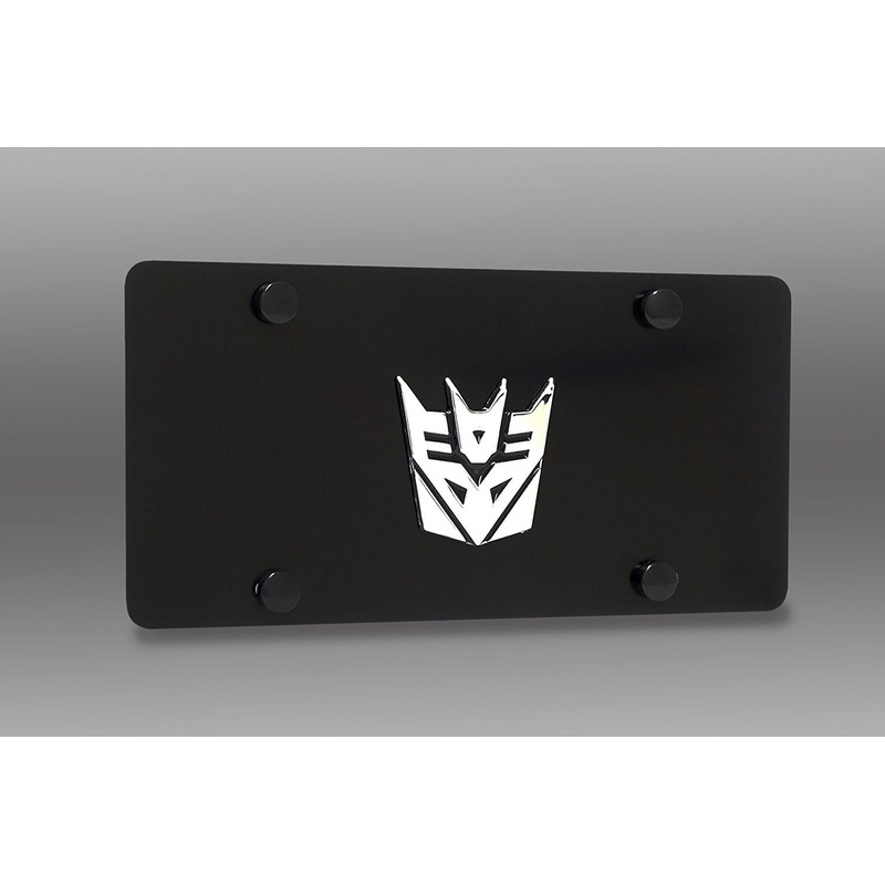 Black Metal Plate Compatible with Decepticon Badge