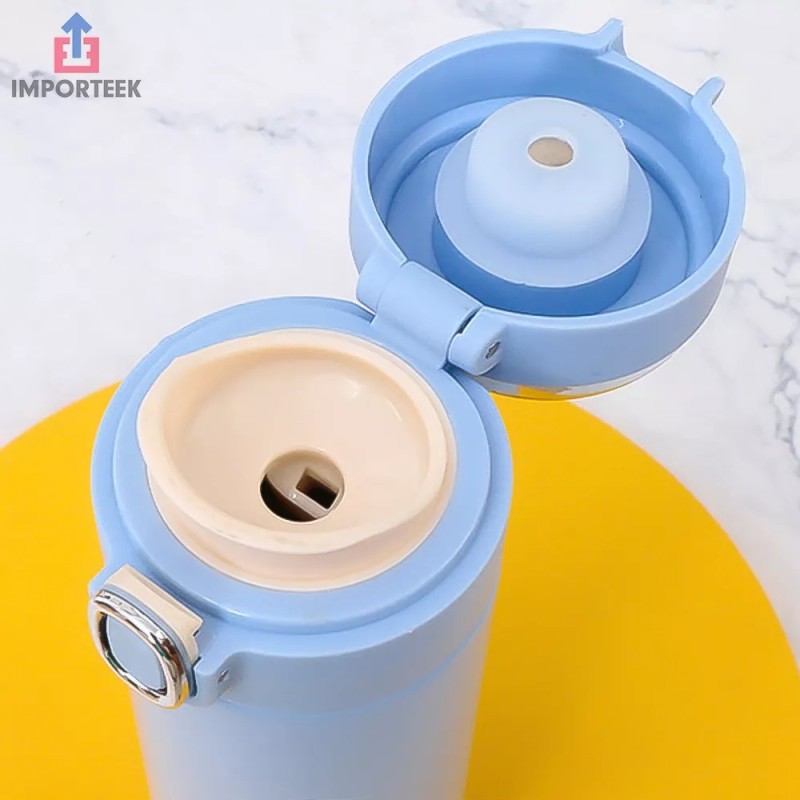 Importeek 15pz Termo Digital Lector Temperatura Acero Hermetico 350ml